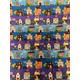 10 Metres Wholesale Pricing Fantasy Houses Cartoon Printed 100% Cotton Fabric.