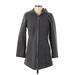 London Fog Wool Coat: Gray Jackets & Outerwear - Women's Size 2X-Small