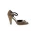 Calvin Klein Heels: Tan Shoes - Women's Size 8 1/2
