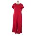 Lane Bryant Jumpsuit: Red Solid Jumpsuits - Women's Size 14 Plus