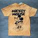 Disney Tops | Disney Mickey Mouse Graphic Tee Medium Nwt | Color: Orange/Yellow | Size: M