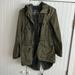 Levi's Jackets & Coats | Hooded And Lined Women’s Olive Color Levi Jacket | Color: Green | Size: Xs