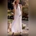 Free People Dresses | Free People, Fp Beach, Victoria Low Back Maxi Dress, White, Small, Nwot | Color: Cream/White | Size: S