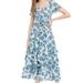 J. Crew Dresses | J. Crew Point Sur Smocked Prairie Midi Dress Nwt | Color: Blue/White | Size: 10