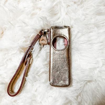 Kate Spade Accessories | Kate Spade Gold Ipod Shuffle Case | Color: Gold/Pink | Size: Os