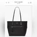 Kate Spade Bags | Kate Spade Chelsea Tote Nylon Black | Color: Black/Gold | Size: Os