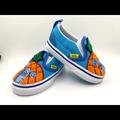 Vans Shoes | Nwot Sponge Bob Vans | Color: Blue | Size: 5bb