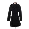 Banana Republic Trenchcoat: Black Jackets & Outerwear - Women's Size Small