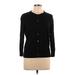 Ann Taylor LOFT Cardigan Sweater: Black Sweaters & Sweatshirts - Women's Size Large