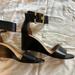 Nine West Shoes | Nine West Wedge Sandals | Color: Black | Size: 6