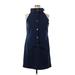 Sail to Sable Casual Dress: Blue Dresses - New - Women's Size X-Large