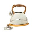 1pc Whistle Kettle Camping Safe Sounding Water Kettle Stove Kettle 3. 5l Banana Hammock Stainless Steel Teapot Water Boiling Pot Stove Tea Pots Gas Beep Wood Electric Teapot