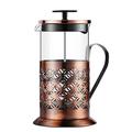 DSHIOP French Press Coffee Maker Stainless Steel Cafetiere Glass Jug, Stainless Steel Coffee Plunger, Manual Coffee Maker Finish, Coffee Press,-350ML (Size : 350ML)
