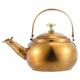 Gas Stovetop Tea Kettle Stainless Steel Whistle Tea Kettle Whistle Tea Pot Anti- Handle Water Kettle Teapot for Stovetop Loud Whistle Tea Pot Induction Golden Water Kettle Kettle G