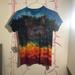 Urban Outfitters Shirts | Led Zeppelin Tie Dye T-Shirt! | Color: Black/Blue | Size: S