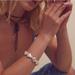 Free People Jewelry | Free People Misshapen Pearl Bracelet | Color: White | Size: Os