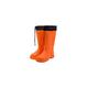 IJNHYTG rubbers Winter EVA Foam Cotton Rain Boots Non-slip Rain Boots Women's Warm Boots (Color : Orange, Size : 9.5 UK)