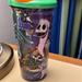 Disney Dining | Nwot Disney Parks Disney 100 Cup W/Mickey Flip Top & Landyard | Color: Purple/White | Size: Os