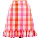 J. Crew Skirts | J Crew Pink Gingham Skirt | Color: Pink | Size: 6