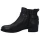 Marc Shoes Damen casual Stiefelette Nubuk medium Fußbett: nicht herausnehmbar 42,0 Leather black