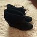 Nine West Shoes | Nine West Wedges | Color: Black | Size: 7.5