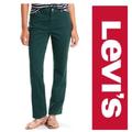 Levi's Jeans | Green/Teal “505 Straight Leg” Jeans { Levi’s } | Color: Green | Size: 28
