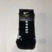 Nike Accessories | Nike Elite Basketball Crew Socks In Black | Color: Black/White | Size: Os