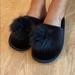 Victoria's Secret Shoes | Nwot Vs Furry Slippers | Color: Black | Size: Med