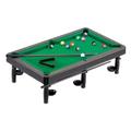 LOVIVER Pool Table Set for Kids Indoor Game Toy Portable 11 Balls Leisure Time Tabletop Billiards Game for Office Party Supplies Dorm