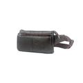 VOSMII Bumbag Men's Leather Sling Chest Crossbody Bag Travel Belt Wallet Bag Soft One Shoulder Crossbody Waist Bag (Color : Coffee)