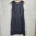 J. Crew Dresses | Euc J.Crew Sleeveless 100% Wool Midi Black Dress Women's Sz 6 | Color: Black | Size: 6