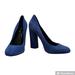 Nine West Shoes | Nine West Miracle Blue Suede Heels Size 10 | Color: Blue | Size: 10