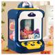 HAZARA Toy Vending Machine For Kids, With 20 Mini Plush Toys And 10 Gashapons Vending Machine For Kids Adjustable Sounds And Music Claw Machines For Kids, Is Ideal For Children And Parties,Blue