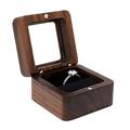 IJNHYTG Box Portable Brown Ring Box Jewelry Box Organizer Box Jewelry Box Earrings Fin Presentation Box Case (Size : C1)