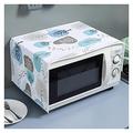 JESLEI Decorative cover of microwave oven, CoverWaterproof Microwave Oven Covers Storage Bag Double Pockets Dust Covers Microwave Oven Hood/Cat (Color : Cat) (Color : Tree)