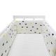 Aocase Breathable Crib Bumper Cot Bumper Breathable Mesh Cot Liner Crib Rail Cover Baby Crib Bumper Baby Boys Girls Nursery Breathable Crib Bedding Baby Bed Bumper,NO17,300x30cm