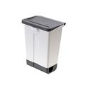 IJNHYTG Trash can Kitchen Trash Can Plastic Wall Mounted Trash Bin Waste Recycle Compost Bin Garbage Bag Holder Waste Container Bathroom Dustbin