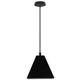 Simple Bathroom Ceiling Hanging Lamp Fitting E27 V-intage Metal Pendant Lighting Warehouse Light Industrial Ceiling Light Fixtures for Kitchen Bedroom Hallway Loft (Black) (Color : Noir)