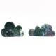 EWYOTUAL natural luster 1 Pack Natural Moss Agate Cloud Crystal Gem Craft Suitable for Home (Size : 90-110mm)