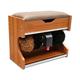 WJFLUCK Shoe Polisher Machine Electric Induction Shoe Polisher With Storage Box And Soft Cushion Used As A Used As A Shoe Stool Suitable For Home And Business clean