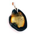 Ambermilana Natural Amber Pendant/Certified Genuine Baltic Amber Amber Jewelry