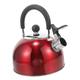 Stainless Steel Whistle Pot Stovetop Tea Kettle Kitchen Teapot Camping Tea Kettle Stainless Steel Tea Pot Kitchen Tea Boiler Heated Kettle Stovetop Kettle Home Supply Honk Vocalize