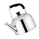 1pc Whistle Pot Gas Whistling Kettle Stove Top Kettle Heating Tea Pot Stainless Steel Coffee Pot Electric Teapot Whistling Water Kettle Stove Kettle Travel Jug Pearlescent