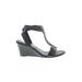 New York Transit Wedges: Black Shoes - Women's Size 8 1/2