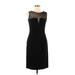 Lauren by Ralph Lauren Casual Dress - Bodycon: Black Dresses - Women's Size 8