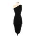 LOVE X DESIGN Cocktail Dress - Bodycon: Black Solid Dresses - Women's Size X-Small