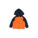 Champion Zip Up Hoodie: Orange Tops - Size 18 Month