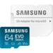 Samsung 64GB EVO Select microSDXC Card with SD Adapter MB-ME64SA/AM