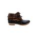 Yoki Rain Boots: Brown Shoes - Women's Size 6 1/2