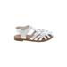 Cat & Jack Sandals: White Shoes - Kids Girl's Size 7